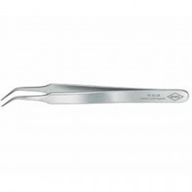 Knipex 92 34 28 Precision Tweezers, 4", 45&amp;deg; angled needle-point-