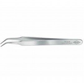 Knipex 923428 Precision Tweezers, 4", 45&amp;deg; angled needle-point-