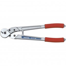 Knipex 95 71 445 Wire Rope and ACSR-Cable Cutters, 17.5", 95 mm²-
