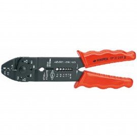 Knipex 9721215C Crimping Pliers, 8.5", 0.5 to 6.0 mm²-