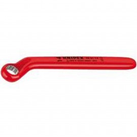 Knipex 98 01 12 Insulated Box Wrench, 12 mm, cranked-