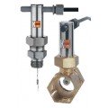 KOBOLD PSR5140 Paddle Flow Switch, 1-1/2&quot; NPT, Brass-