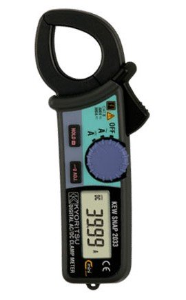 Kyoritsu 2033 AC/DC Digital Clamp Meter, 300 A-