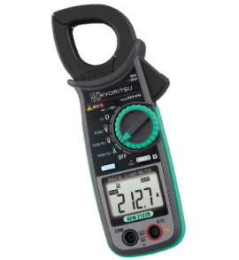 Kyoritsu KEW2127 AC Digital Clamp Meter, True RMS, 1kHz-