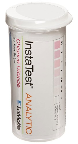 Lamotte 2999LR Chlorine Dioxide Low Range Test Strip-