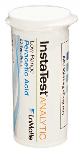 LaMotte 3000 Peracetic Acid Single Factor Test Strips -