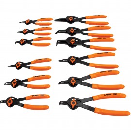 Lang Tools 3595 Snap Ring Pliers Set, 12-piece, quick switch-