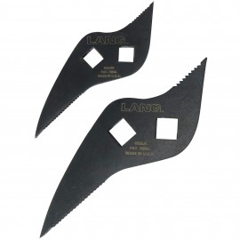 Lang Tools 852 Pry Bar Head Set, 2-piece, rolling head-