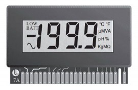 Lascar DPM 200S LCD Panel Voltmeter Module with bandgap reference for single rail, 3.5-digit, 200 mV DC-