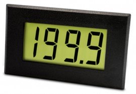 Lascar DPM 950 Large LCD Voltmeter with LED backlighting-