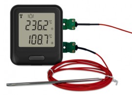 Lascar EL-WIFI-21CFR-DULT+ High Accuracy Dual Channel WiFi Cryogenic Vaccine Data Logger with display, 21CFR-compliant-