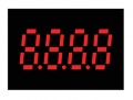 Lascar OEM 4-LED 4-Digit LED Data Display Module-