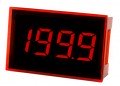 Lascar SP 100 Splash-Proof Ultra Low Profile LED Voltmeter, 12-pin-