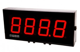 Laurel Electronics M44 MAGNA Series Large Digital Panel Meter, 4", 4-digit counter-