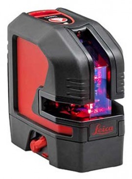Leica Lino L2P5 Cross Line and Point Laser, Red-