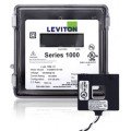 Leviton 1O120-04W Outdoor 120V Single Phase kWh Meter Kit, 400A, 1 Split Core CT-