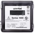 Leviton 1R277-041 Outdoor Single Element kWh Meter, MAX 400A, Meter Only-
