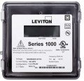 Leviton 1R277-041 Outdoor Single Element kWh Meter, MAX 400A, Meter Only-
