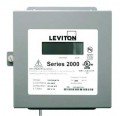 Leviton 2N208-41 VerifEye Series 2000 3P/4W Indoor 3-Element Meter, 120/240/208 V, 400 A-