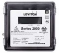 Leviton 2R480-21 VerifEye Series 2000 3PH/4W Outdoor 3-Element Meter, 277/480 V, 200 A-