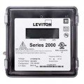 Leviton 2R480-41 VerifEye Series 2000 3PH/4W Outdoor 3-Element Meter, 277/480 V, 400 A-