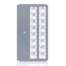 Leviton 2X212-CFG Extra Large Series 2000 MMU Multiple Meter Units, 120/208V, 12 Three Element Meters-