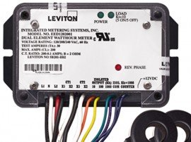 Leviton 5B201-H01 Epoxy Encapsulated Mini-Meter Sub-Metering Kit-