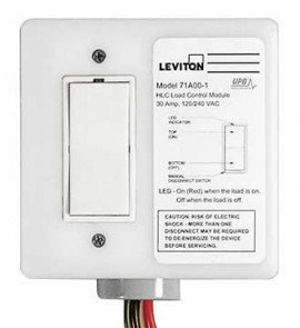 Leviton 71A00-1 HLC Load Control Module, 30 A, 120/240 VAC-