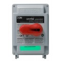 Leviton MS4X-303 Powerswitch Industrial-Grade AC 3-Pole Non-Fused Manual Motor Controller with Enclosure, 600 V, 30 A-