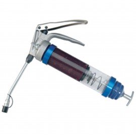 Lincoln Industrial 1134CLR Grease Pistol, clear tube, 18" flexible hose-