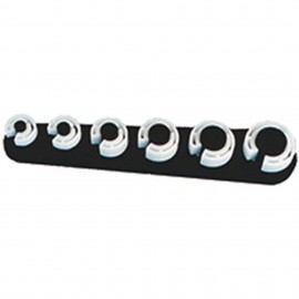 Lisle 37000 Air Conditioning/Fuel Line Disconnect Tool Set, 6-piece, 5/16" to 7/8"-