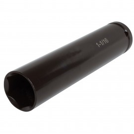 Lisle 49040 Truck Cage Bolt Socket, 1-1/16", extra deep-