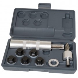 Lisle 58850 Oil Pan Plug Rethreading Kit, ½", 12 mm and 14 mm-