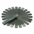 Lisle 68150 Go-No-Go Feeler Gauge, 0.004 to 0.027", 22 blades-