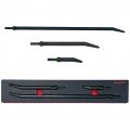 Lock Technologies LT1910PKF Punch Kit, 3-piece, 8 mm radius tips-