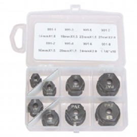 Lock Technologies LT991 Hollow End Line Taps, 8-piece kit-