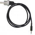 LoggerFlex TW0525 5' Digital Waterproof Temperature Probe, &amp;frac12;&amp;quot; NPT thermowell-
