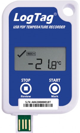 LogTag USRID-16 Single-Use USB Temperature Recorder, -22 to 140&amp;deg;F-