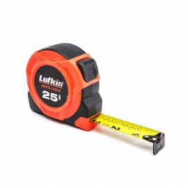 Lufkin AL725N Hi-Viz Magnetic Auto-Lock Tape Measure, 1" x 25'-