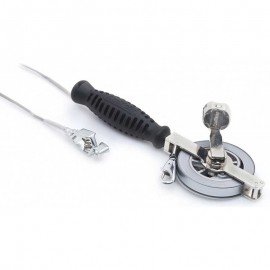 Lufkin CN1294SF5871N Atlas Chrome Clad/Nubian Double-Duty Oil Gauging Outage Tape, 0.5" x 66'-