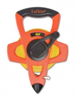 Lufkin FE100D Engineer's Fiberglass Tape Measure, &amp;frac12;&amp;quot; x 100', C2 blade-
