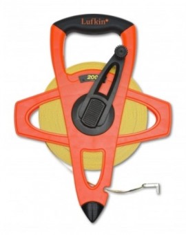 Lufkin FE200D Engineer's Fiberglass Tape Measure, &amp;frac12;&amp;quot; x 200', C2 blade-