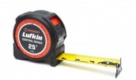 Lufkin L1025C-02 Command Control Tape Measure, 1<sup>3</sup>&amp;frasl;<sub>16</sub>&amp;quot; x 25', yellow clad-