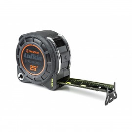 Lufkin L1125B-02 Shockforce Nite Eye Dual-Sided Tape Measure, 1.19&amp;quot; x 25',-