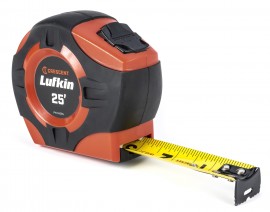 Lufkin PHV1425N Hi-Viz A5 Blade Power Return Tape Measure, 1" x 25'-