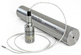 MadgeTech DHS Data Logging System Data High Temperature Enclosure with the HighTemp140-M12 and depyrogenation M12 probe-