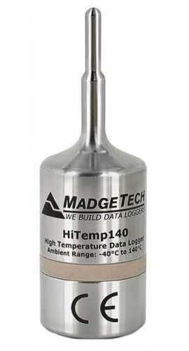 MadgeTech HiTemp140-1 Temperature Data Logger, 284&amp;deg;F-