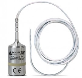 MadgeTech HiTemp140-FP-36 High Temperature Data Logger with 36&amp;quot; Flexible RTD, Flush Shield-