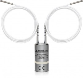 MadgeTech HiTemp140-FP High Temperature Data Logger with a 6&amp;quot; flexible RTD probe with steel tip and keyring end cap-