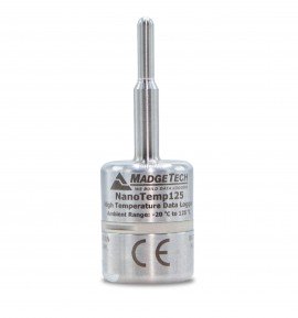 MadgeTech NanoTemp125-1 Miniature High Temperature Data Logger with 1&quot; probe-